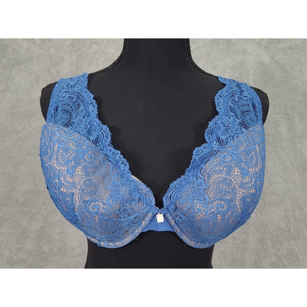 ThirdLove 24/7 Lace Contour Plunge‎ Bra Size 40D Lace Underwire